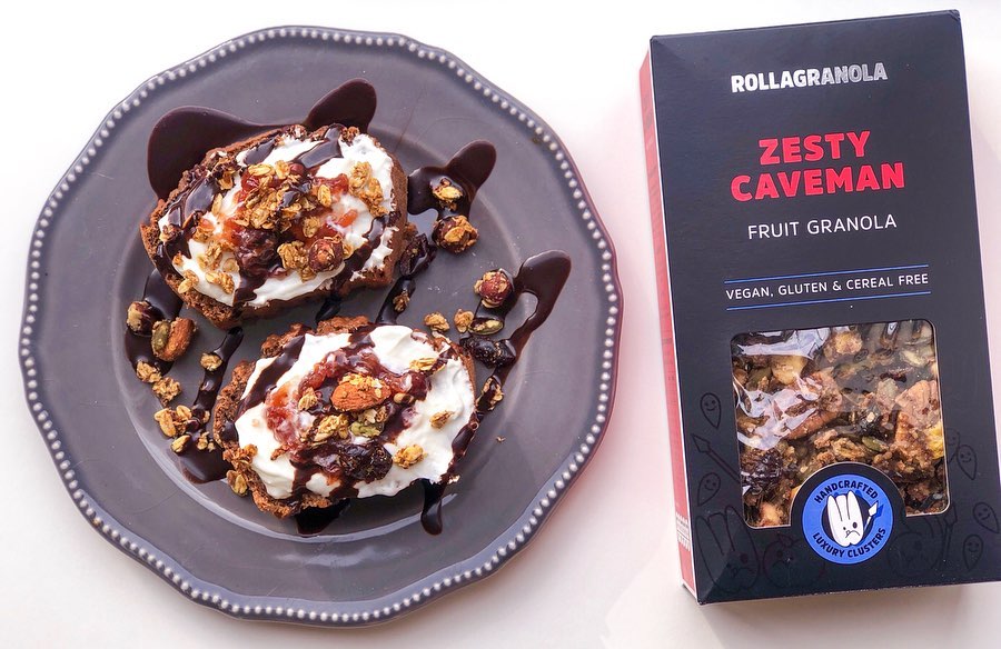 Easy Peasy Vegan Courgette Chocolate Banana Loaf! – Rollagranola