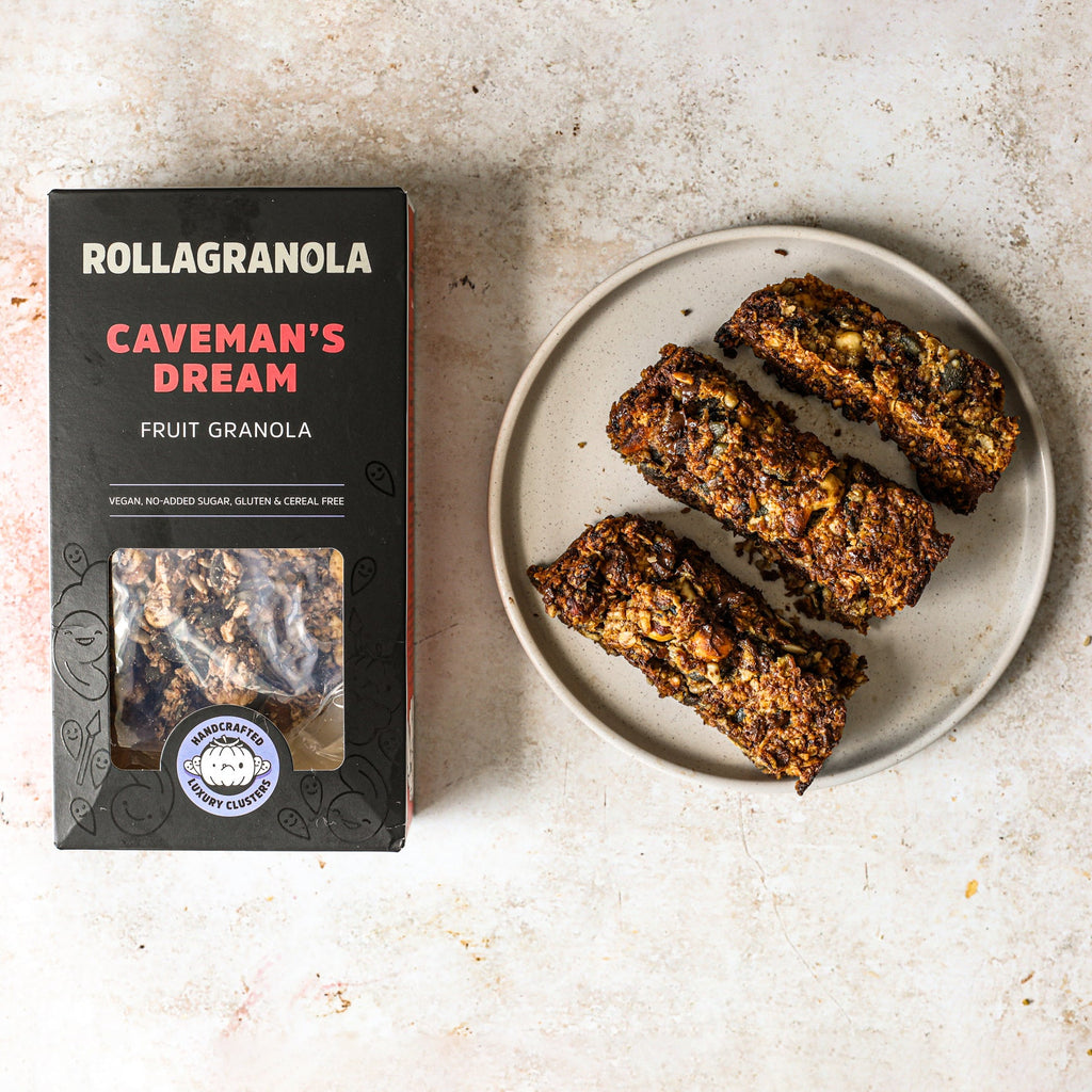 Healthy Homemade Granola Bars | Caveman’s Dream Granola Bars – Rollagranola