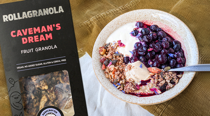 Nutty Vanilla & Blueberry Porridge