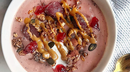 BELGIAN CHOCOLATE & CHERRY SMOOTHIE BOWL