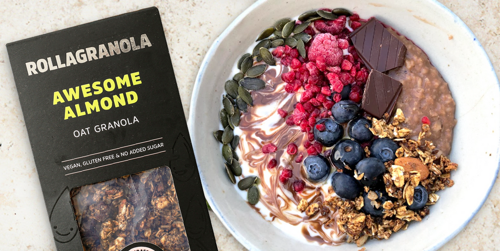 Chocolate Granola Bowl | Rollagranola Recipe