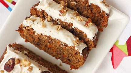 Granola Topped Carrot Cake