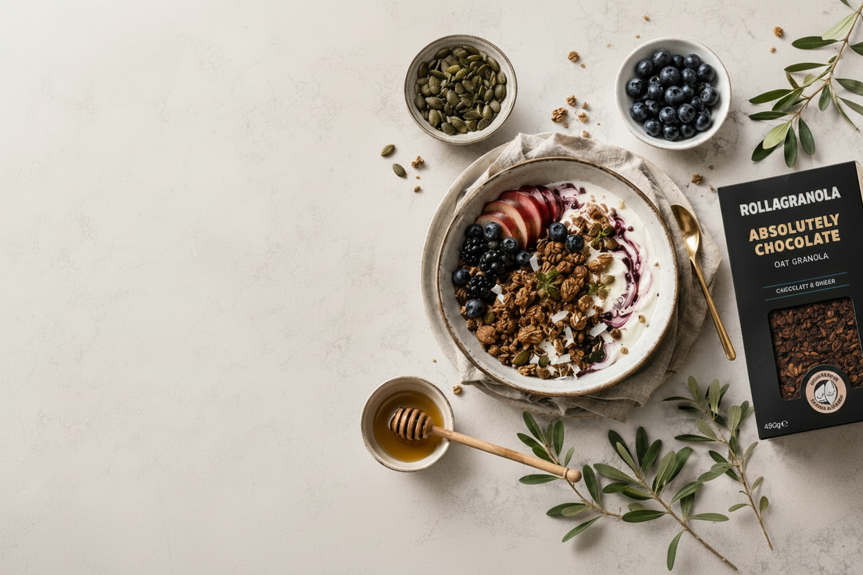 Homepage banner image - Rolla Granola
