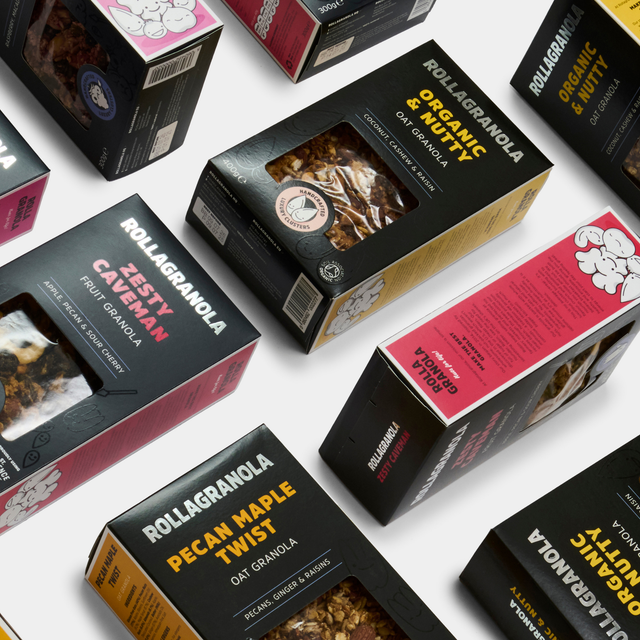 Nutty granola packs