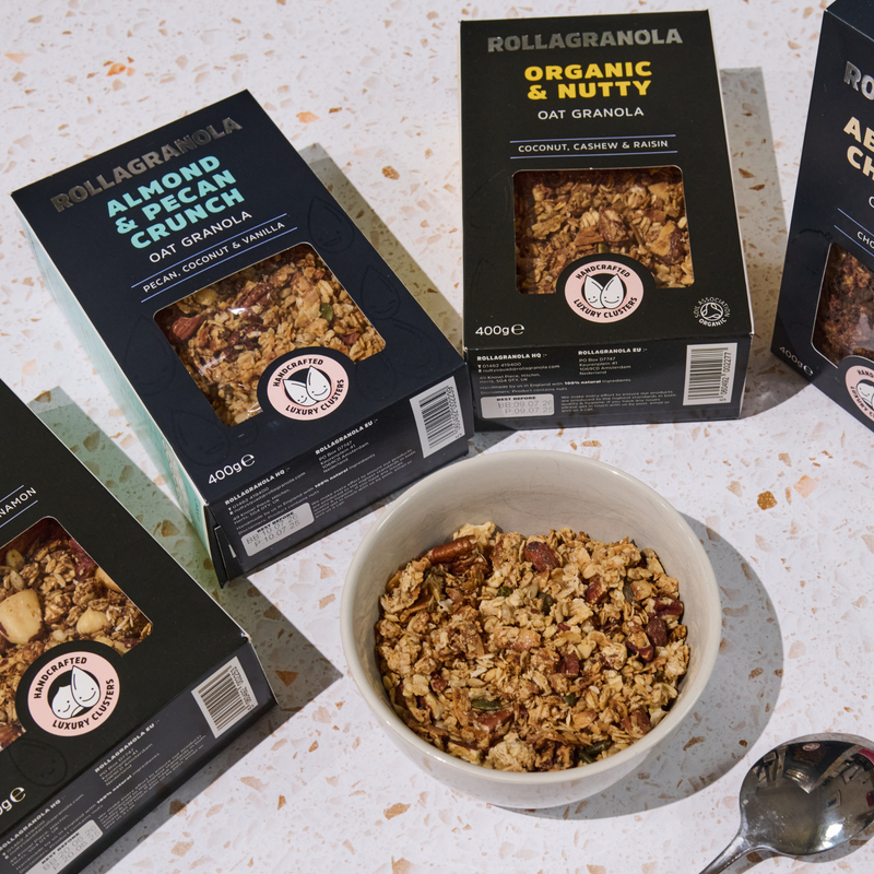 Natural granola packs 
