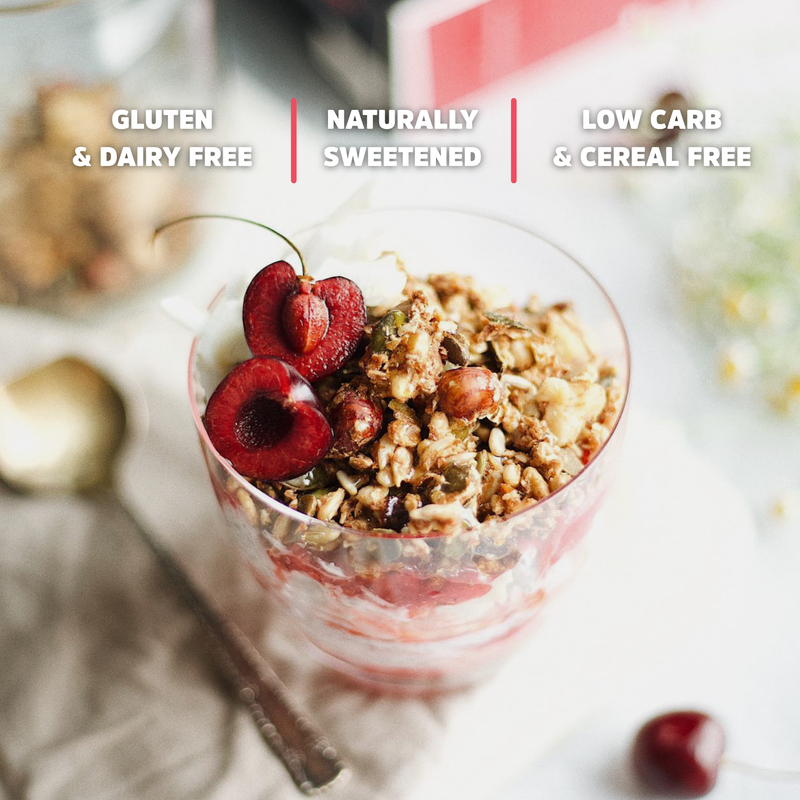 Zesty natural low carb breakfast bowl